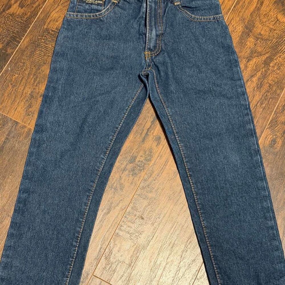 Us-polo-assn Men's Blue and Navy Jeans